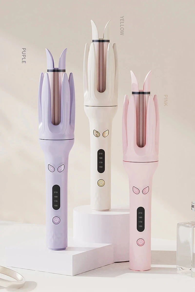 Automatic Hair Curler – 28mm Rotating Ionic Curling Iron | No-Tangle, No-Burn, Effortless Curls for All Hair Types