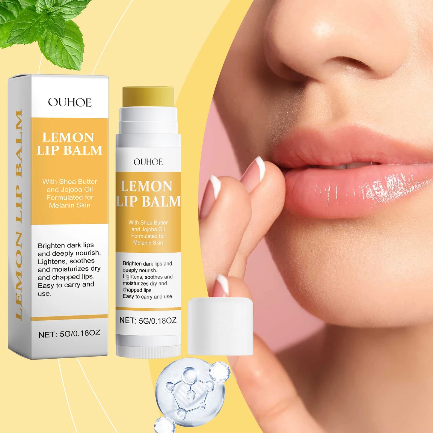 Lemon/Ginger Lip Balm