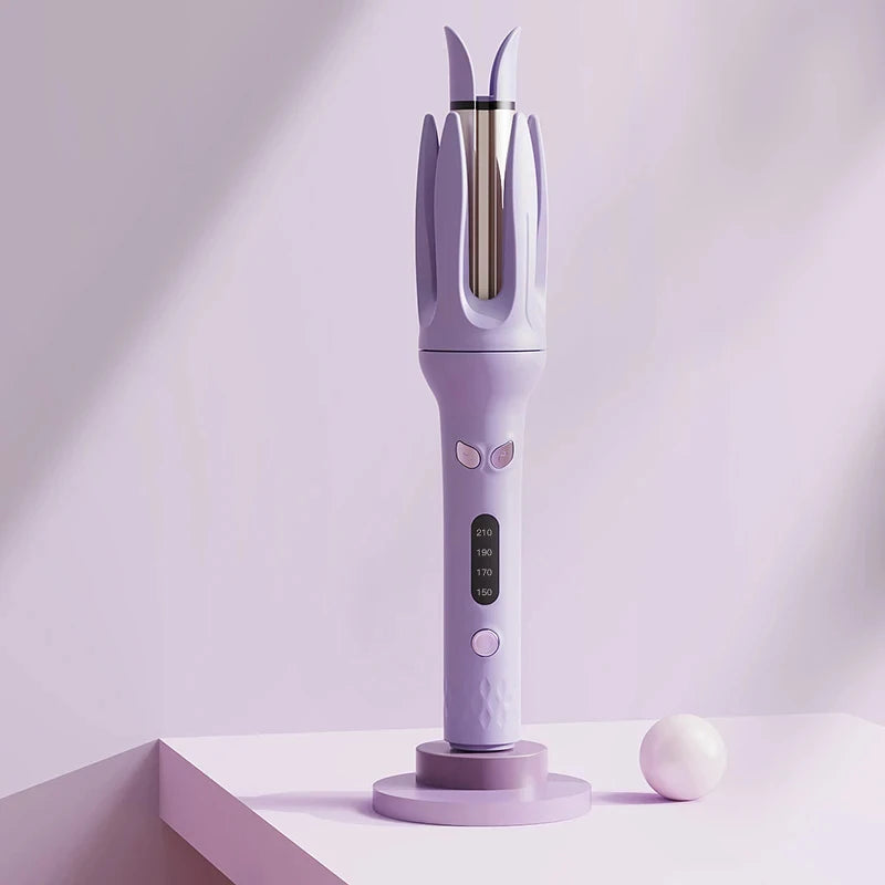 Automatic Hair Curler – 28mm Rotating Ionic Curling Iron | No-Tangle, No-Burn, Effortless Curls for All Hair Types