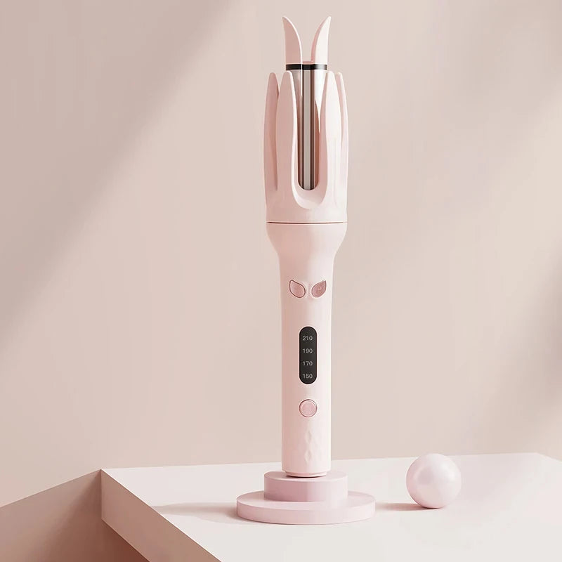 Automatic Hair Curler – 28mm Rotating Ionic Curling Iron | No-Tangle, No-Burn, Effortless Curls for All Hair Types