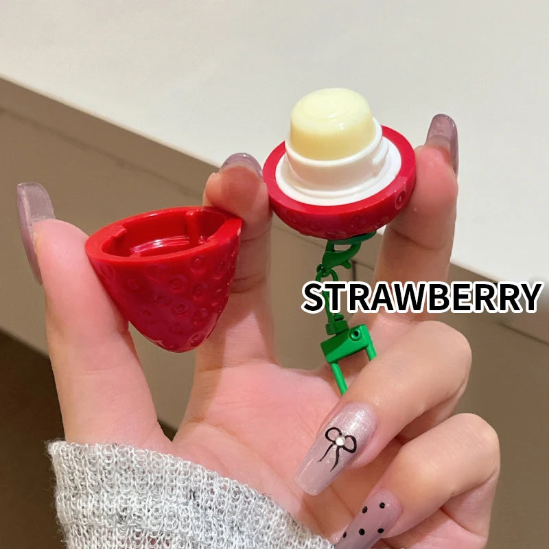 Peach, Strawberry and Nut Hydrating Lip Balm