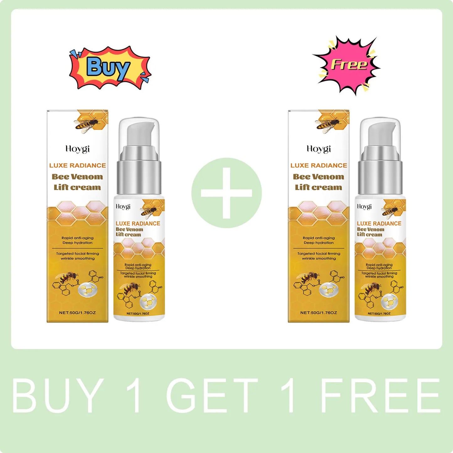 Bee Venom Cream for Face Wrinkles
