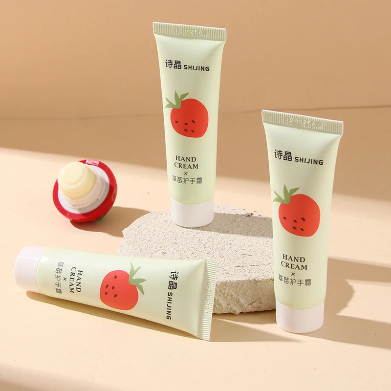 Peach, Strawberry and Nut Hydrating Lip Balm