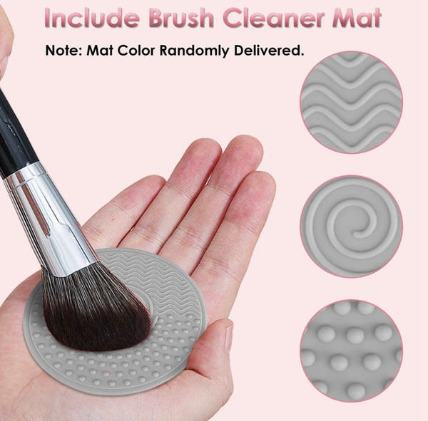 Electric Makeup Brush Cleaner & Dryer Machine – Automatic Deep Cleaning & Fast Drying USB Rechargeable Beauty Tool