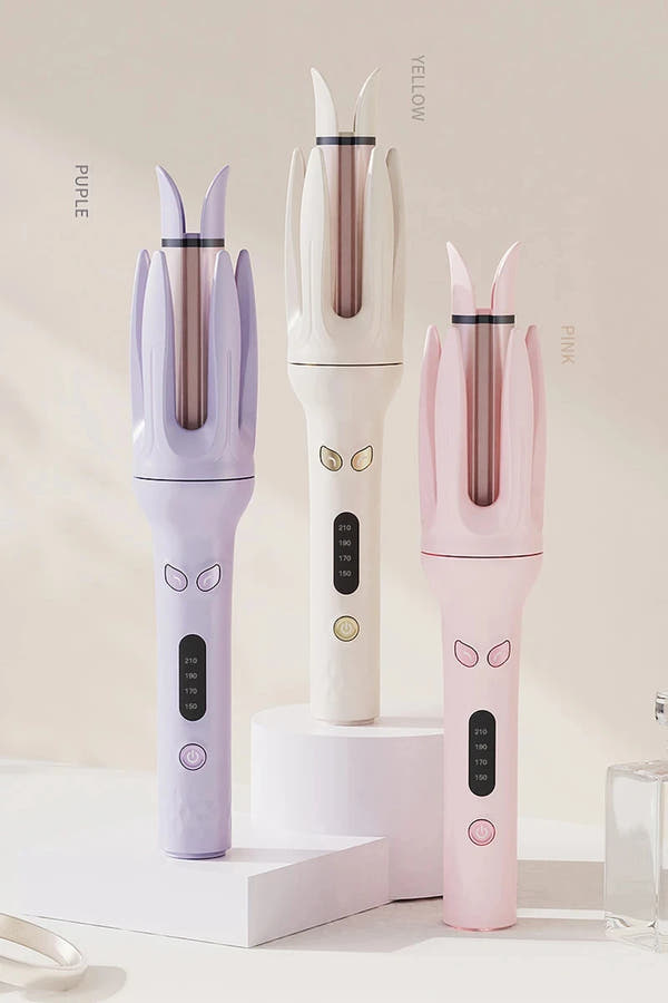 Automatic Hair Curler – 28mm Rotating Ionic Curling Iron | No-Tangle, No-Burn, Effortless Curls for All Hair Types