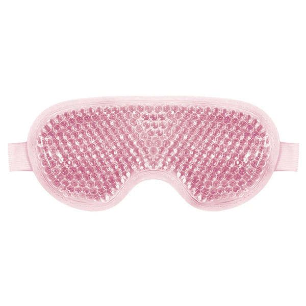 Hot & Cold Gel Bead Therapy Mask – Reusable Face & Eye Compress for Puffiness, Migraines & Stress Relief