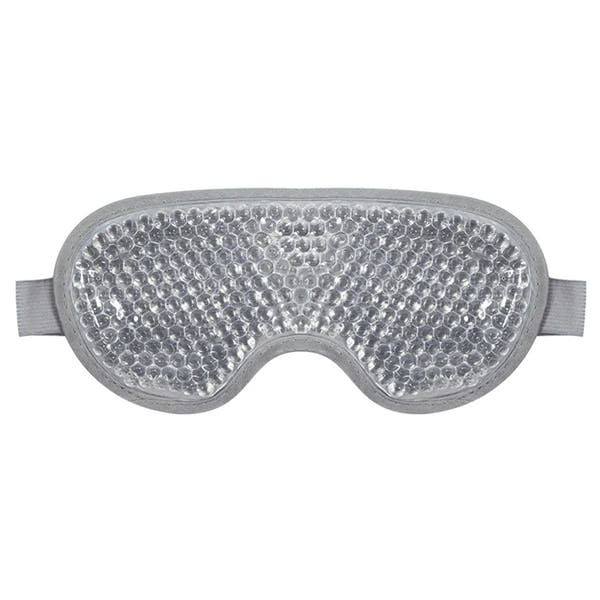 Hot & Cold Gel Bead Therapy Mask – Reusable Face & Eye Compress for Puffiness, Migraines & Stress Relief