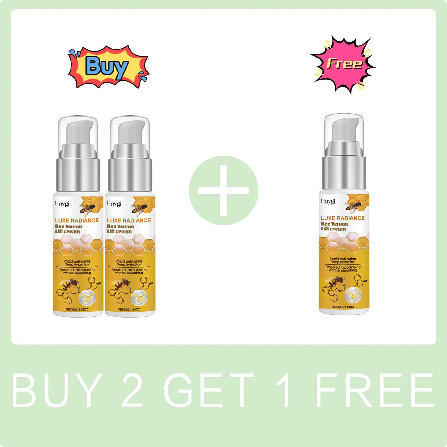 Bee Venom Cream for Face Wrinkles