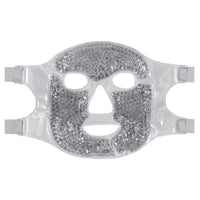 Hot & Cold Gel Bead Therapy Mask – Reusable Face & Eye Compress for Puffiness, Migraines & Stress Relief