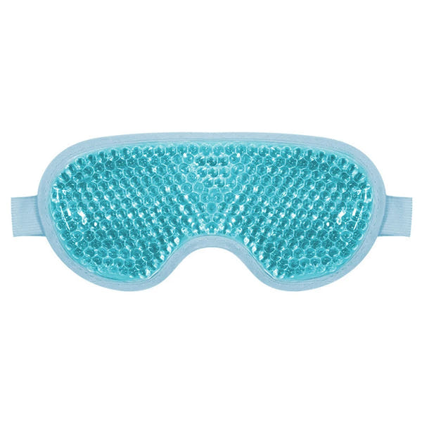 Hot & Cold Gel Bead Therapy Mask – Reusable Face & Eye Compress for Puffiness, Migraines & Stress Relief