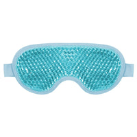 Hot & Cold Gel Bead Therapy Mask – Reusable Face & Eye Compress for Puffiness, Migraines & Stress Relief