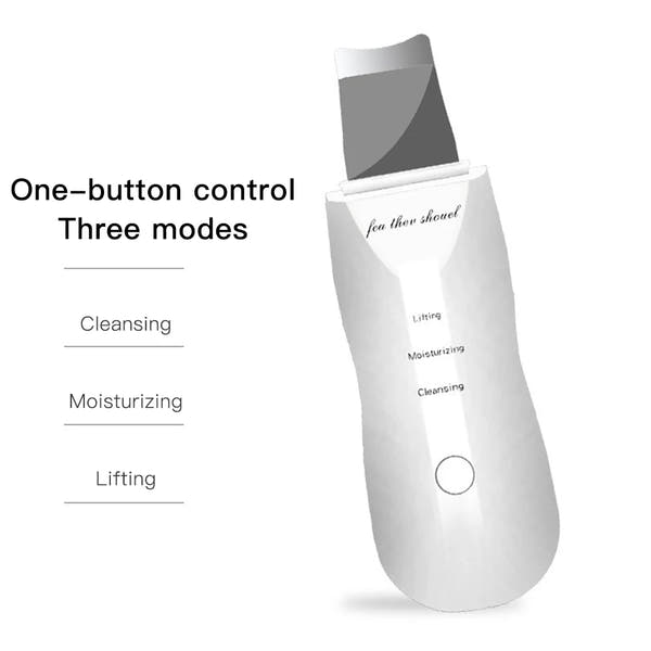 Ultrasonic Skin Scrubber & Blackhead Remover – Deep Pore Facial Cleaner for Glowing Skin