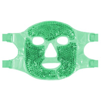 Hot & Cold Gel Bead Therapy Mask – Reusable Face & Eye Compress for Puffiness, Migraines & Stress Relief