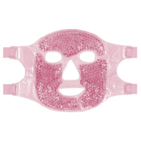 Hot & Cold Gel Bead Therapy Mask – Reusable Face & Eye Compress for Puffiness, Migraines & Stress Relief