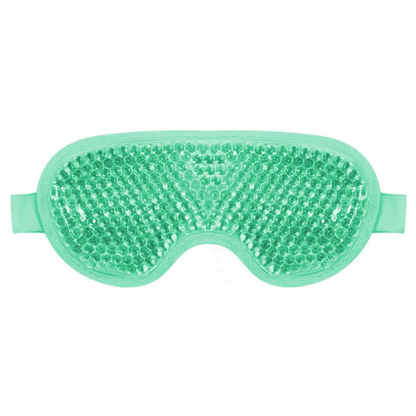 Hot & Cold Gel Bead Therapy Mask – Reusable Face & Eye Compress for Puffiness, Migraines & Stress Relief