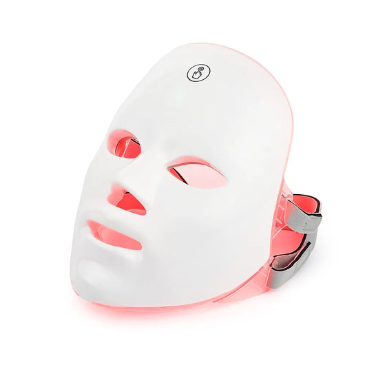 7-Color LED Light Therapy Mask – Wireless Skin Rejuvenation & Acne Treatment Device