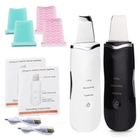 Ultrasonic Skin Scrubber & Blackhead Remover – Deep Pore Facial Cleaner for Glowing Skin