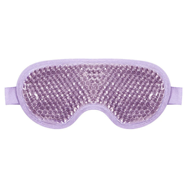 Hot & Cold Gel Bead Therapy Mask – Reusable Face & Eye Compress for Puffiness, Migraines & Stress Relief