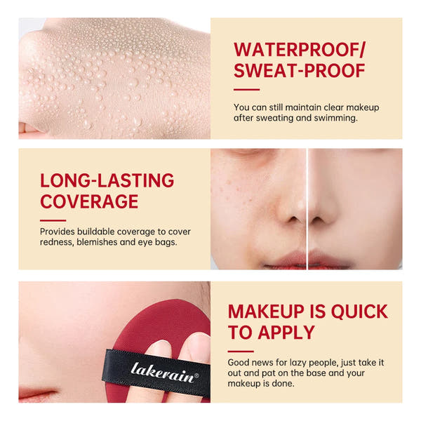 LAKERAIN Color Natural Foundation