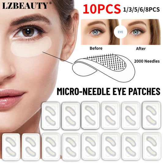 Hyaluronic Acid Micro-Needle Eye Patches – Reduce Dark Circles, Fine Lines & Eye Bags Fast