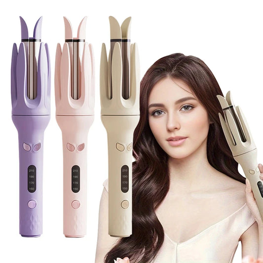 Automatic Hair Curler – 28mm Rotating Ionic Curling Iron | No-Tangle, No-Burn, Effortless Curls for All Hair Types