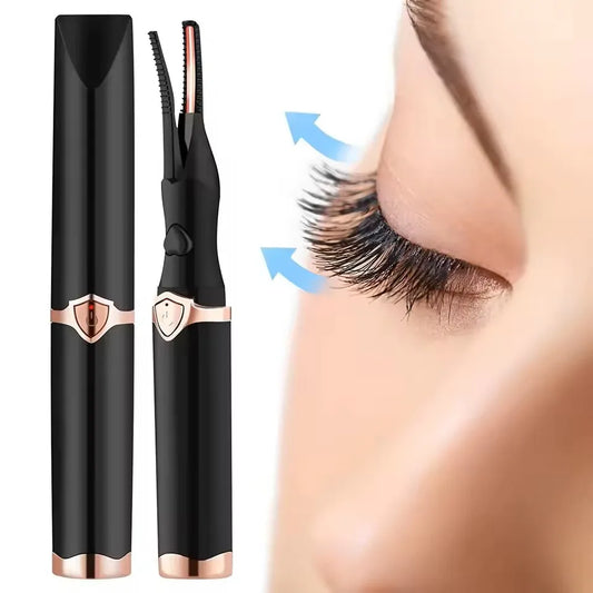 Heated Eyelash Curler – USB Rechargeable Lash Lifter for Long-Lasting, Natural Curls